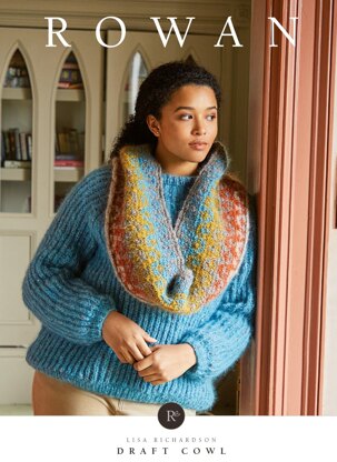 Draft (EN,FR) Cowl in Rowan - Downloadable PDF