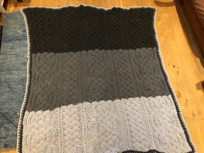 Large Irish Lullaby Blanket