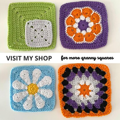 Granny square pumpkin Halloween