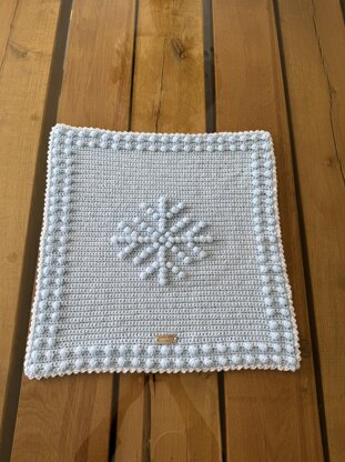 Snowflake Baby Blanket