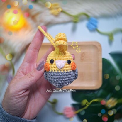 Adorable Cockatiel Amigurumi Crochet Pattern – Easy & Cute PDF (US Terms)