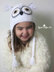 Snowy Owl Crochet Hat in Caron Simply Soft - Downloadable PDF