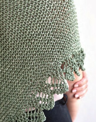 Maira Shawl in Berroco Estiva - 406-6 PDF