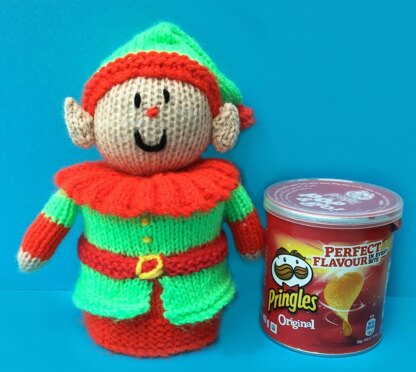 Christmas Elf Pop n Go Pringles Cover