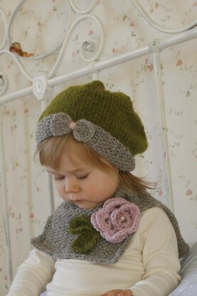 Veera hat and cowl set