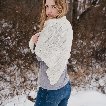 Postage Stamp Shawl