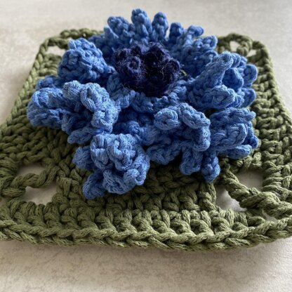 Cornflower Granny Square