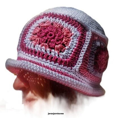 Raspberry Ripple Bucket Hat