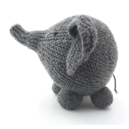 Round Elephant - knitting pattern