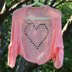 Lace Heart Summer Shrug