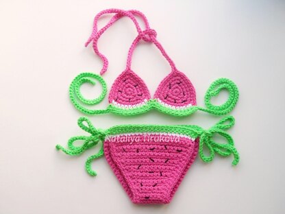 Watermelon Bikini Baby Set