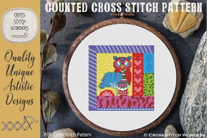 Crazy Patch Owl 06