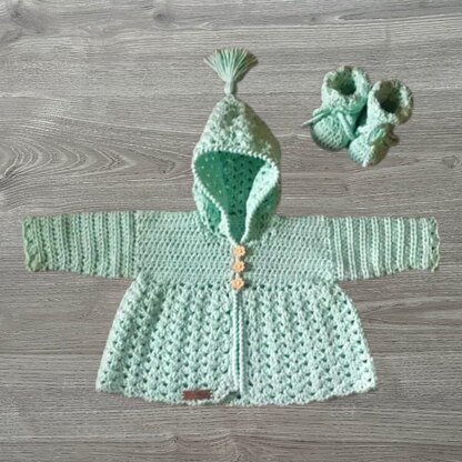 Zara Hoodie and Booties Set