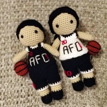 Basketball player Amigurumi