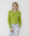 "Moss Stitch Rib Jumper" - Jumper Knitting Pattern For Women in Debbie Bliss Mia