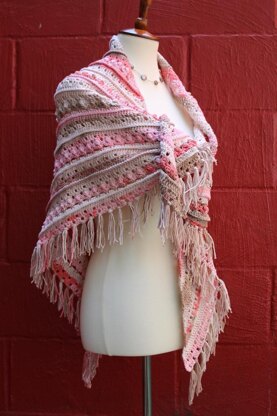 Pearl In Shell Shawl