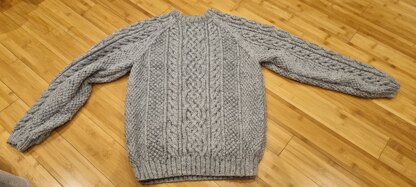 Mens Aran Jumper