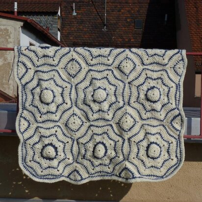 Dutch Tiles Variation - Realta Afghan