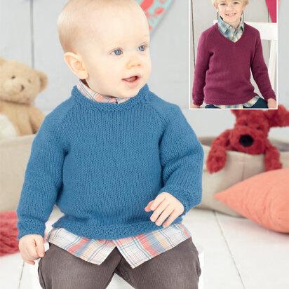 Sweaters in Sirdar Snuggly DK - 4491 - Downloadable PDF