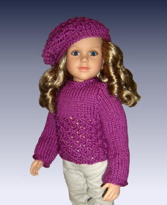 Knitting pattern fits My Twinn, 23 inch dolls, My BFF 643