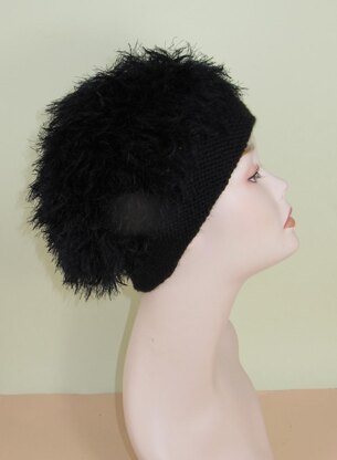 Faux Fun Fur Tam Hat