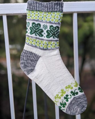 Lucky Shamrock Socks