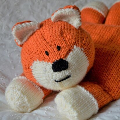 Fox Pyjama Case - knitting pattern
