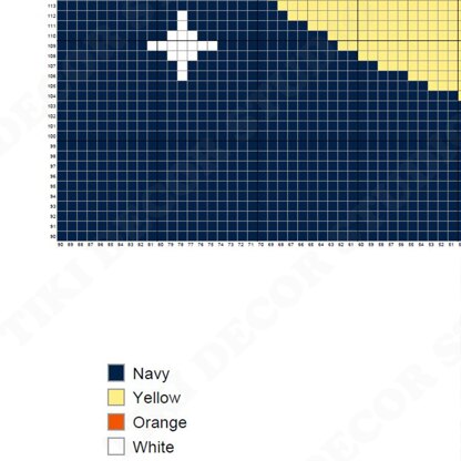 Fox on Moon Baby Blanket C2C CROCHET PATTERN