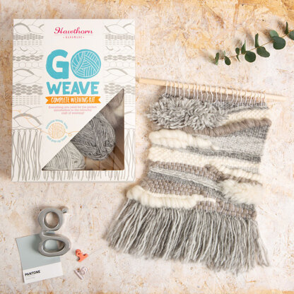 Hawthorn Handmade Go Weave Weaving Kit - Folklore - WKFOLK