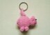 Peter the Pig keychain