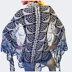 Crochet Pattern Triangle Shawl BioTronik #1 | Geometric Crochet Shawl | Modern Wrap PDF