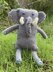 The Elephant knitted animal soft toy