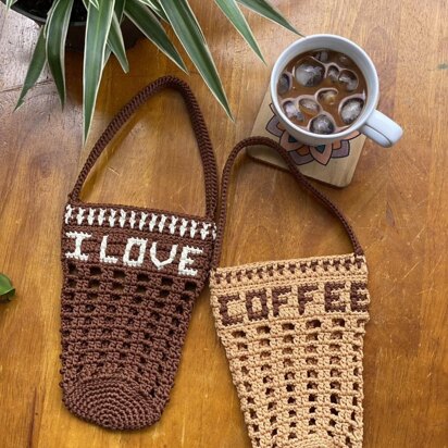 Grab a coffee mosaic holder