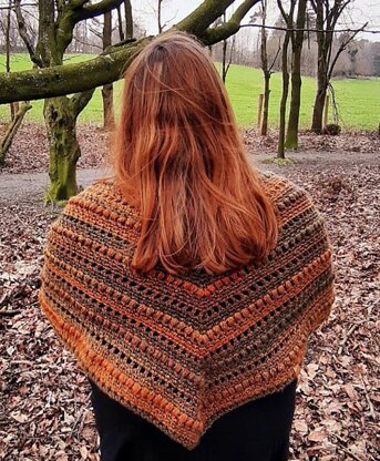 Minerva Triangle Wrap Shawl