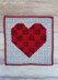 Heart Pixel Art Square