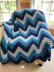 EASY Chevron Granny Square Throw