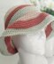 Stripey Boho Summer Beach Hat
