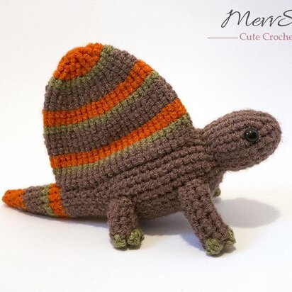 Amigurumi Dimetrodon Dinosaur