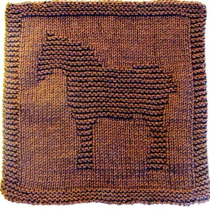 WORK HORSE Cloth - knitting pattern