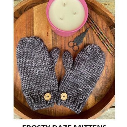 Frosty Daze Mittens - knitting pattern