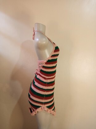 Tetris Crochet Dress