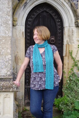 Frost Crackles Scarf