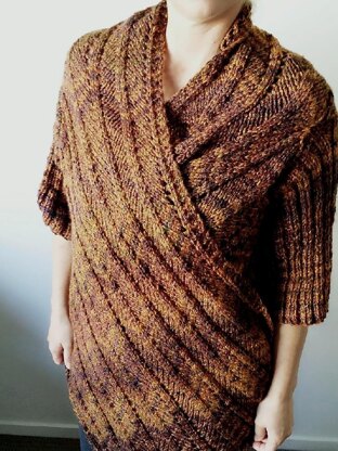 Astraea Sleeved Shawl Wrap