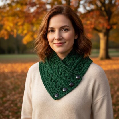 Celtic twist Neckwarmer