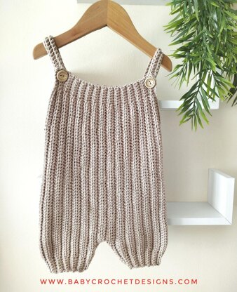 Little Rib Dungarees
