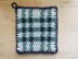 Plaid Pot Holder Crochet Collection