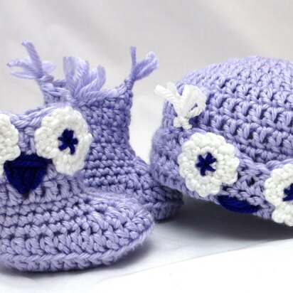 Owl Whooties Baby Set