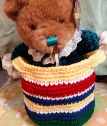 Toddler toy basket