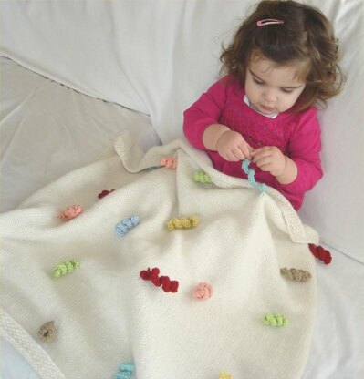 Squiggle Baby Blanket