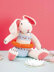 Lenny The Bunny in Rico Creative Cotton Aran